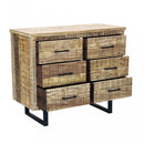 Mobile Bertram 100x45x83 h cm in Legno Marrone