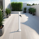 Fontana da Giardino in Alluminio ideale per Irrigare Sined Alu Bianco 