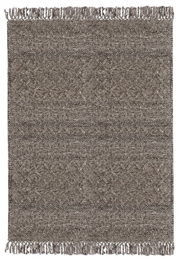 Tappeto 160x230 cm Hiruni in Tessuto Marrone online