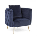 Poltrona 83x77x79,5h cm Tenbury Blu 