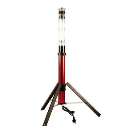 Tragbare Säulenlampe in schwarzer Farbe für Outdoor Flood Sovil Line online