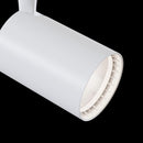 Faretto a LED per Sistema Illuminazione Binario 12W 3000K in Alluminio Vuoro  Bianco