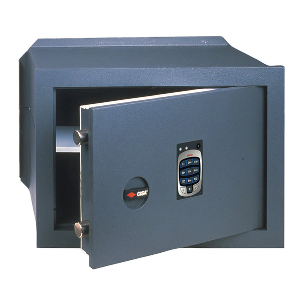 Elektronischer Wandtresor Cisa Serie 82710.41 42X25X30cm Gepanzerter Aufbohrschutz sconto