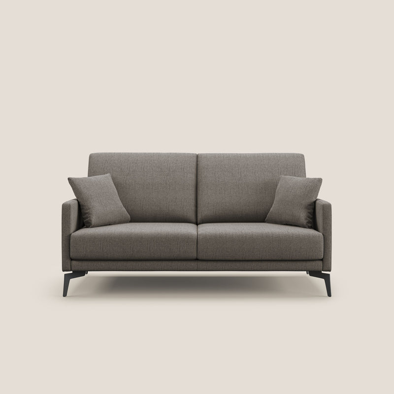 Divano 2 Posti 160x94x90 cm in Tessuto Talpa