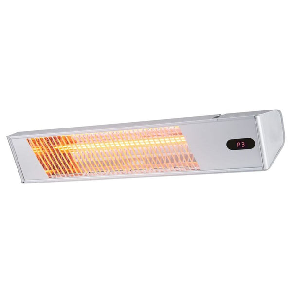 Elektrischer Infrarot-Heizstrahler für den Außenbereich 74,2 x 11 x 13,9 cm 2000 W Sined Edelstahl sconto