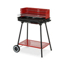 Barbecue a Carbone Carbonella con Paravento e Carrello Taddei Carbonella 60