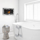 Camino a Bioetanolo da Parete 64,8x37,4 cm Flig Washington Zebrato