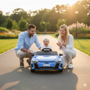 Macchina Elettrica per Bambini 12V Licenza Ufficiale Audi RS E-Tron GT con Telecomando Blu