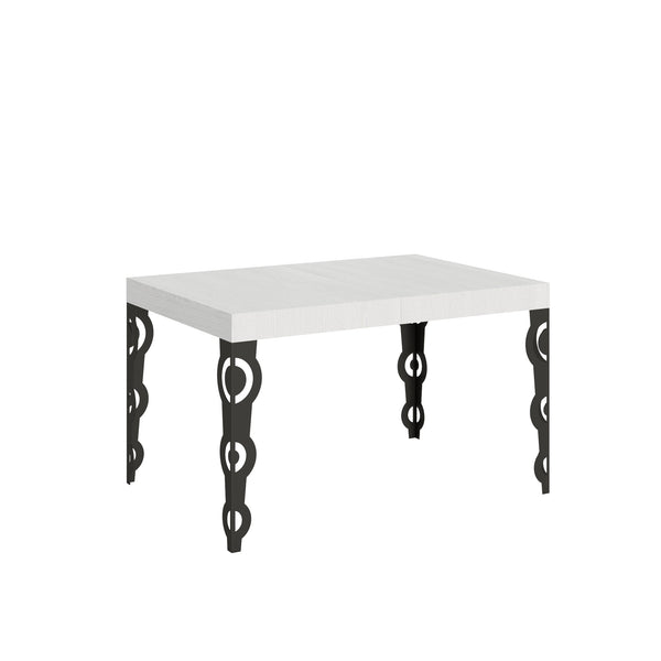 Tavolo Allungabile 130-390x90x77 cm Karamay Bianco Frassino prezzo