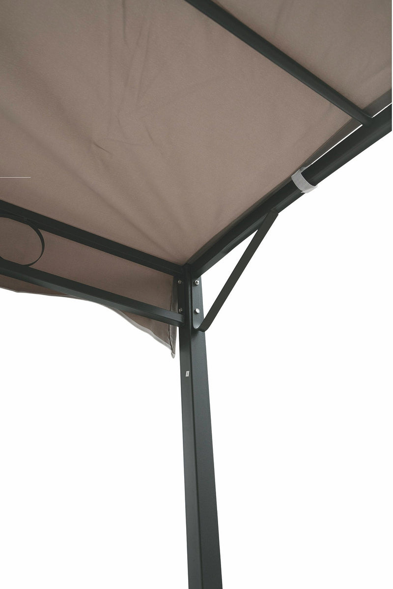 Pergola da Giardino in Ferro 3x2,5 mt Soriani Tortora