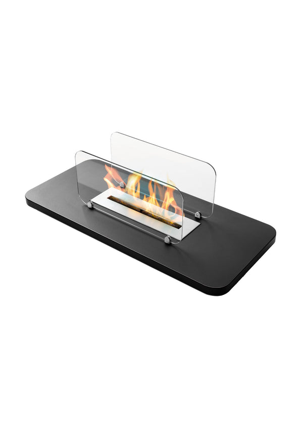 sconto Camino a Bioetanolo da Tavolo 86x39x27,6 cm 2000W 2,2L Rialto Nero