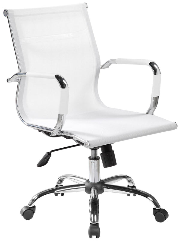 Chefbürostuhl in Tosini Dallas White Mesh sconto