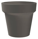 Vaso Ø80x72 cm in Resina Arkema POT S Dove Gray