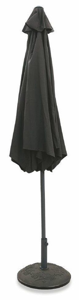 online Soriani Quadratischer Aluminium-Gartenschirm 3x3m Schwarz