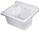 Lavatoio 42x34x24 cm in Polipropilene 11,5l Pilozzo Wash Bianco Lucido