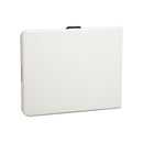 Tavolo Birreria da Giardino Rettangolare Pieghevole in Polietilene Taddei Plastik 180 Bianco