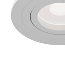 Faretto da incasso Downlight in Alluminio Atom Bianco