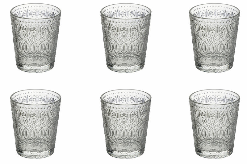 Set 6 Bicchieri Acqua in Vetro 310 ml Villa d'Este Home Tivoli New Marrakech