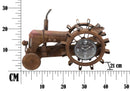 Orologio Trattore 43x20x23 cm in Ferro e MDF