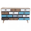 Mobile Jasper 120x36,5x67 h cm in Legno Multicolor