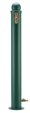 Fontana da Giardino con Doppio Rubinetto Belfer 42/ARRM Verde