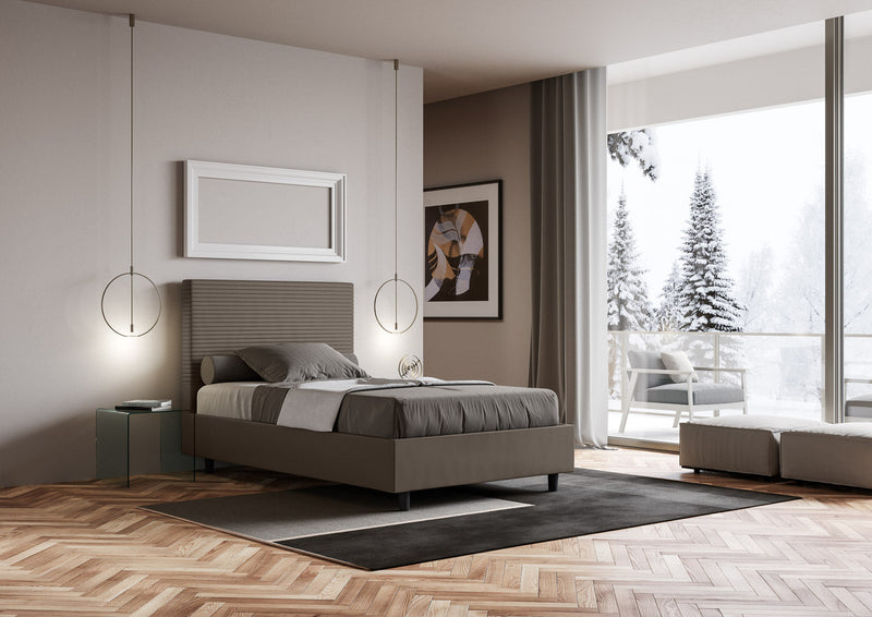 Letto Matrimoniale Focus Cappuccino Varie Misure