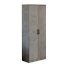Scarpiera armadio 182x71x38 cm Gabriella cemento