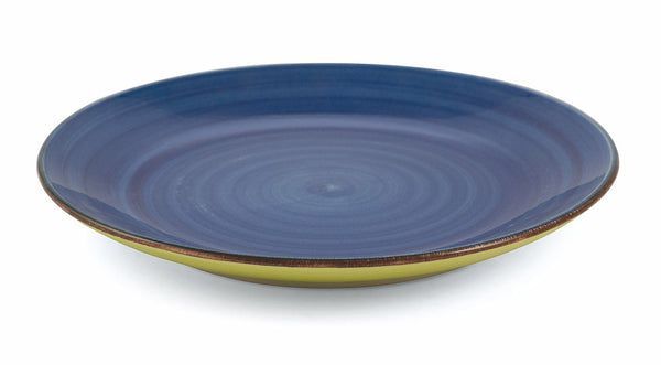 acquista Set 6 Obstteller aus Steinzeug Ø19x2,5 cm Villa d'Este Home Tivoli Baita Blu