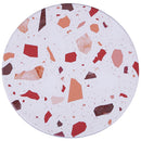 Set 6 Sottobicchieri Ø10x1 cm  in Ceramica VdE Tivoli 1996 Terrazzo