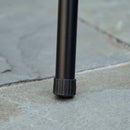 Barbecue a Carbone Carbonella 113x59x83,5 cm in Acciaio Nero
