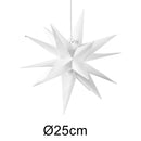 Stella Luminosa di Natale da Soffitto Ø25 cm LED RGB con App e Telecomando in PVC Multicolore      
