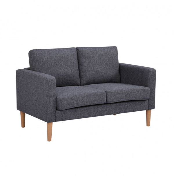 acquista Ramsey 2-Sitzer-Sofa 137 x 73 x 82 h cm in dunkelgrauem Stoff