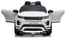 Macchina Elettrica per Bambini 12V con Licenza Land Rover Evoque Bianca