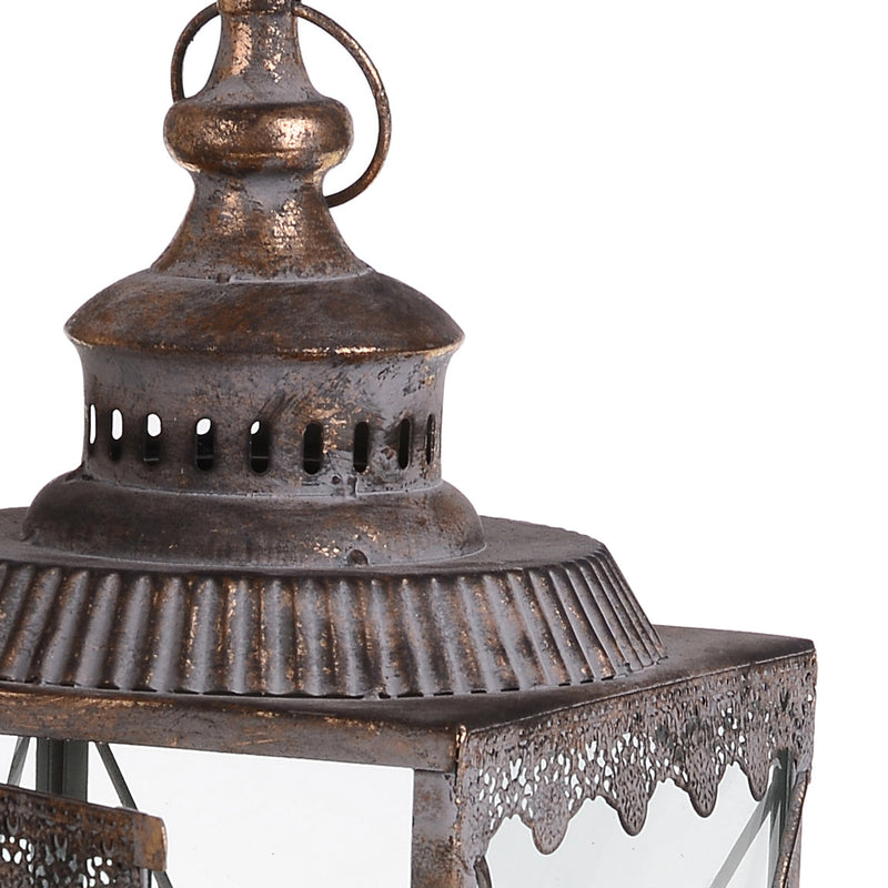 Set 2 Lanterna in Metallo H 63 cm