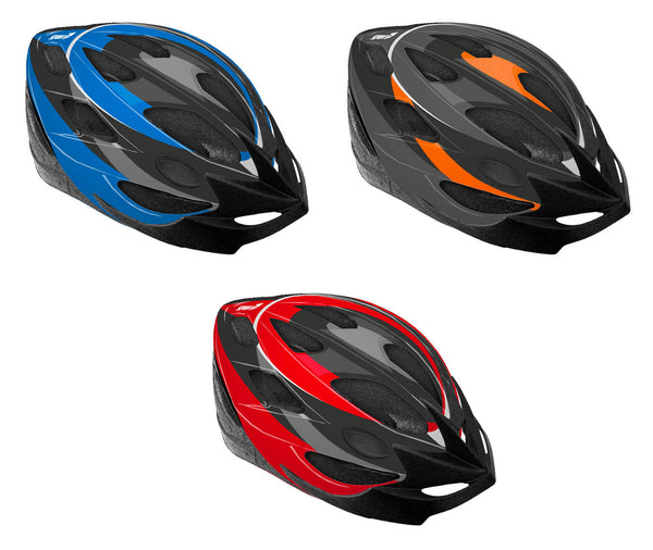 prezzo Casco Aerodinamico per Bambini Misura 58-61 cm con Fori di Aerazione Arancio o Rosso o Blu