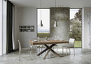 Tavolo Allungabile 160-420x90x77 cm Volantis Quercia Naturale