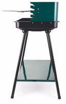 Barbecue a Carbone Carbonella Rettangolare 58x38 cm Soriani Sun-day Verde