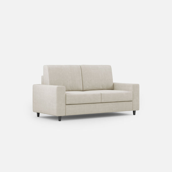 sconto Divano 2 Posti 168x85x85 cm Sakar in Tessuto Latte