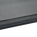 Brandina Portatile per Cani 89x58x20 cm Fino a 18Kg in Metallo e Tessuto a Rete Nero