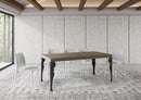  Tavolo Allungabile 200-460x90x77 cm Paxon Premium Tortora Telaio Antracite