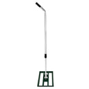 Rastrello Livellante Estensibile 50x32x125-195 cm Livellatrice in Acciaio Verde 