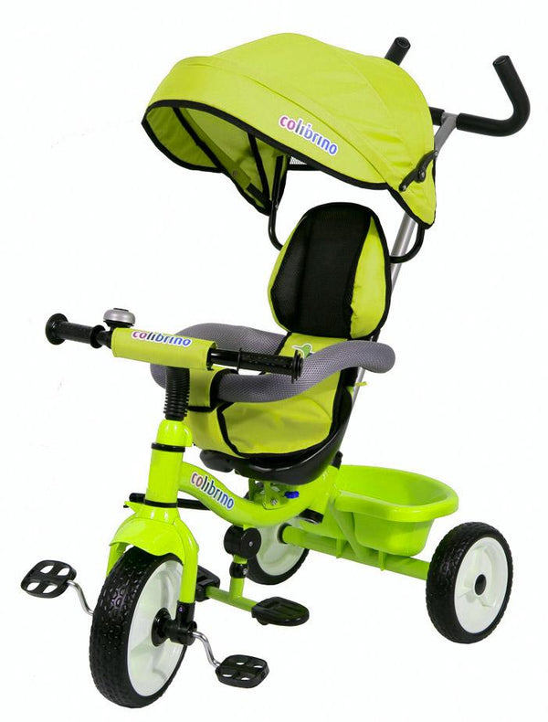 Push Dreirad umkehrbarer Kindersitz Miller Colibrino Grün acquista