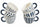 Set mit 6 Kaffeetassen aus Steinzeug 90 ml Villa d'Este Home Tivoli Masai Blue