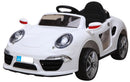 Macchina Elettrica per Bambini 12V Kidfun Sporting Bianca