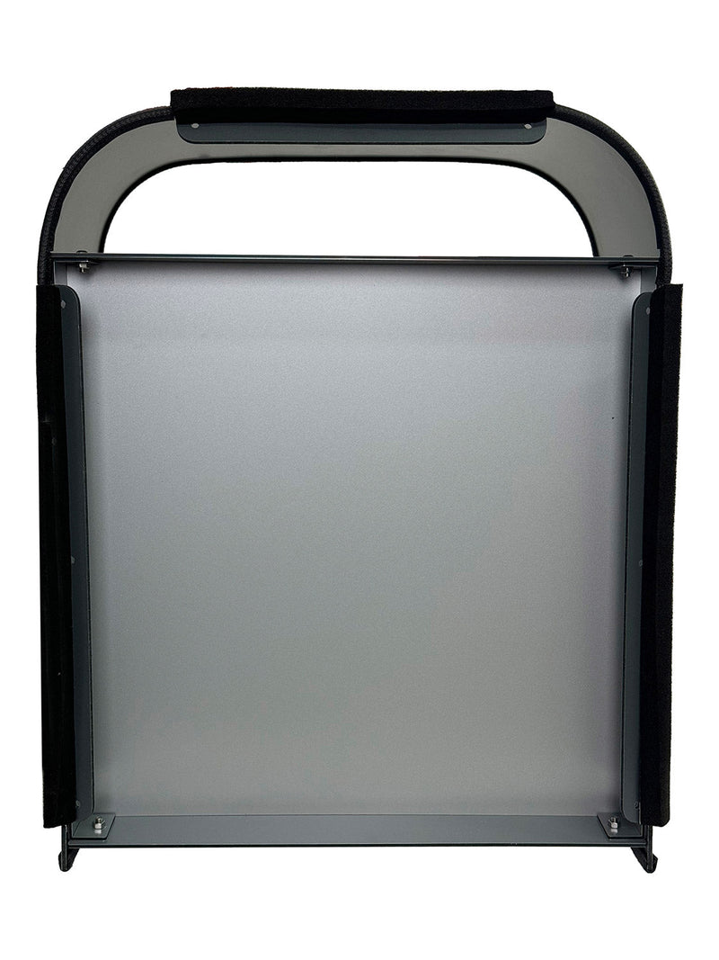 Copertura per Stazioni di Carica Auto Elettriche 50x67x30 cm in Alluminio Wallbox Cover Plus Bianco/Silver