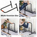 Parallele Fitness per Esercizi in Acciaio  Nere