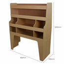 Set 2 Scaffali per Furgone Ford Transit Custom SWB e LWB in Compensato