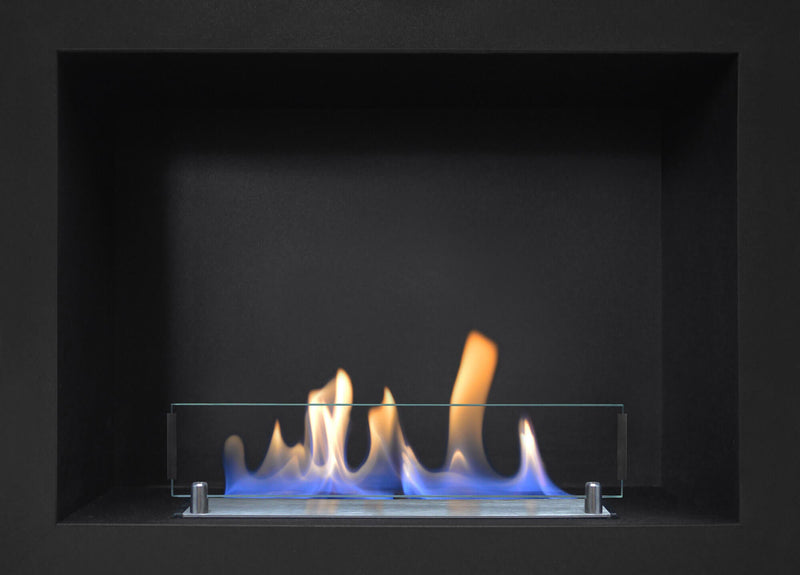 Camino a Bioetanolo da Pavimento 98x93,8 cm Ruby Fires Elda Riano Bianco Crema