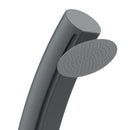 Doccia Solare da Giardino 40L Miscelatore e Lavapiedi Sined Sole XXL Grigia