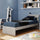 Letto Singolo  98x85x200 cm cemento